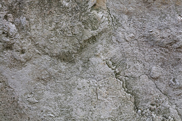 Gray and white rough stone background close up