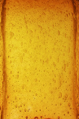 Orange brown color glass background texture