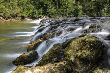 Fototapeta na wymiar River Dobra (Croatia) / Waterfal