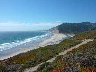 Fototapeta na wymiar California western coast