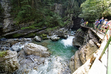 Durch die Breitachklamm