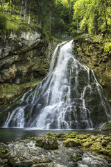 Fototapeta na wymiar Golling Waterfall