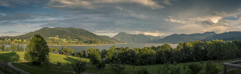 Obraz premium Tegernsee Panorama 