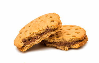 sandwich cookies with cream