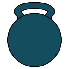 weight lifting gym icon vector illustration design