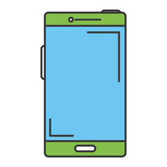 smartphone device isolated icon vector illustration design