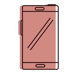 smartphone device isolated icon vector illustration design