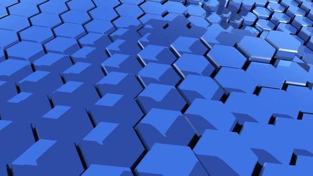 fondo hexagonos movimiento