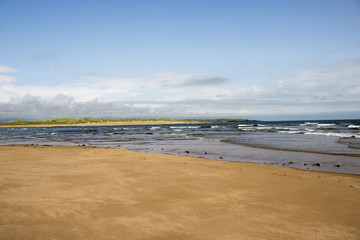 View of Coastline along Beach