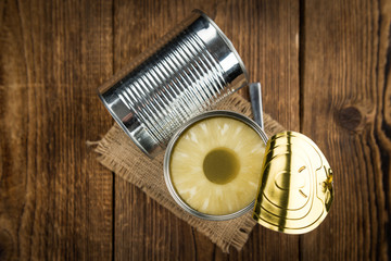 Portion of Preserved Pineapple Rings