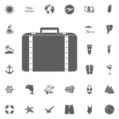 Tourism set icons