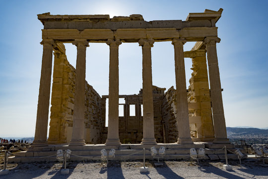 erechtheum in acropolis