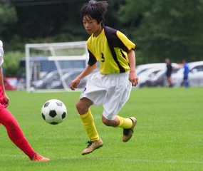 Foto op Plexiglas サッカー　フットボール © makieni