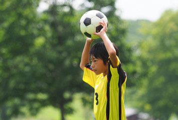 サッカー　フットボール © makieni