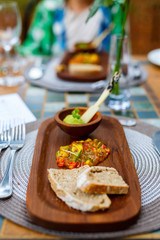 Delicious starter at lunch