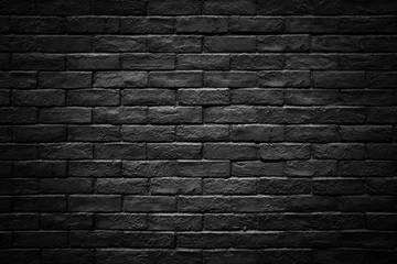 Acrylic prints Brick wall Dark brick wall