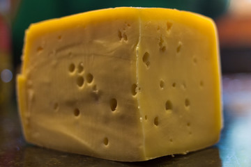 Pedaço de queijo