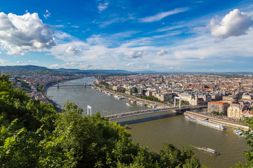 Obraz premium Panoramic view of Budapest