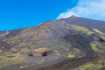 Volcano Etna in Sicily, Italy