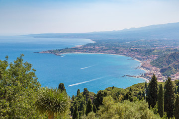 Fototapeta na wymiar Taormina in Sicily, Italy