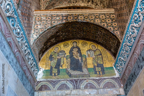 Hagia Sophia Interior In Istanbul Stockfotos Und