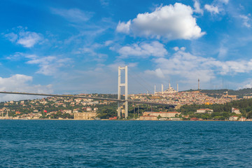 Obraz premium Bosporus bridge in Istanbul