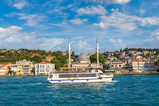 Passenger ship in Istanbul