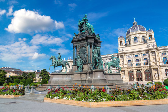 Maria Theresa statue in Vienna
