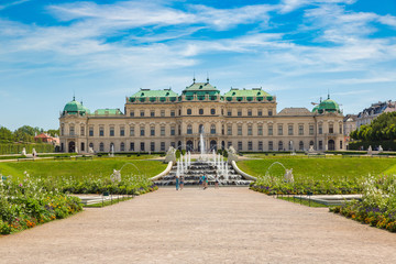 Belvedere Palace in Vienna