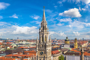 Obraz premium Aerial view of Munich, Germany
