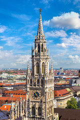 Aerial view of Munich, Germany
