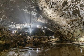 Limestone cave in Yamaguchi, JAPAN