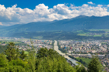 Panoramic view of Innsbruck