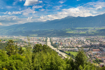 Panoramic view of Innsbruck