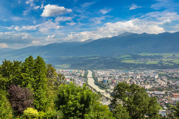 Panoramic view of Innsbruck