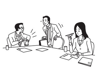 Business coming late