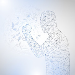 Lines connected to success, symbolizing the meaning of artificial intelligence-2