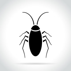 roach icon on white background