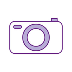 camera photographic isolated icon vector illustration design