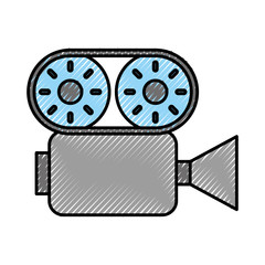 video camera isolated icon vector illustration design