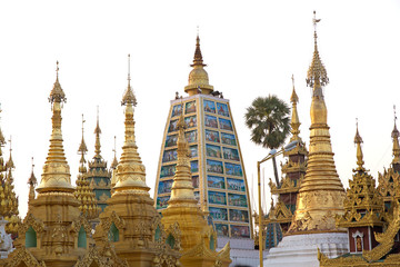 Fototapeta premium Shwedagon Pagoda, Yangon, Myanmar 