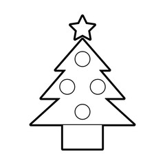 Fototapeta premium pine tree isolated icon vector illustration design