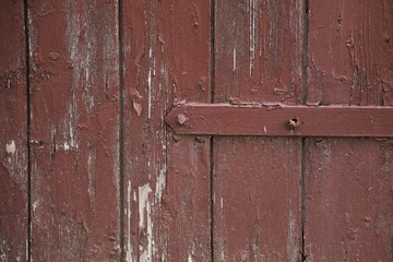Teil einer sehr alten Holztür