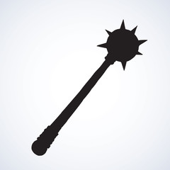 Mace. Vector drawing