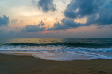 Sunset Beach and beautiful sky.