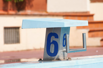 Startbahn Schwimmen
