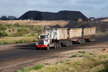 Road Train Coal Hauler