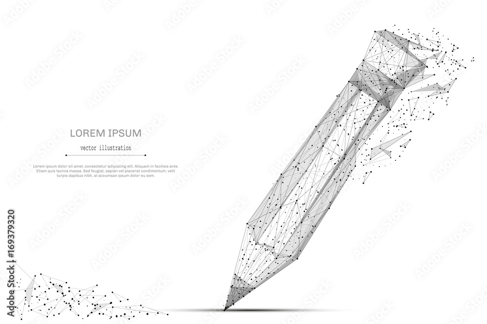 Poster back to school. abstract mash line and point pancil on background with an inscription. starry sky or