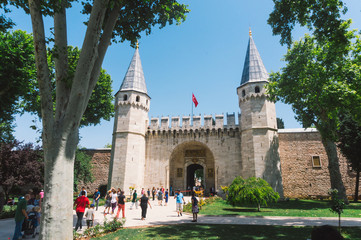 Topkapi Palace's entrance