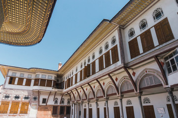 Topkapi Palace's wooden windows